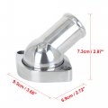 X Autohaux Engine Coolant Water Neck Thermostat Housing For Chevy 4 8 5 3 6 0l 45 Degree