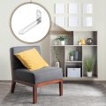 20pcs Adjustable L-shape Corner Brace 9 X 2 0 6 Metal Slotted 90 Degree Right Angle Shelf Bracket Support For Wooden Furniture