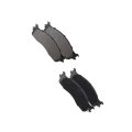 Front Brake Pad Set For Dodge Ram 1500 2006 2007 2008 Semi-metallic 2 Wheel Replacement 5093267aa And 68002228aa 