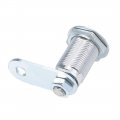 Uxcell Tubular Cam Lock 1-1 8 Cylinder Length Fits On 7 Max Thick Panel Chrome Finish Keyed Different 2pcs