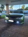 White Led Halo Fog Lights Angel Eye Driving Lamp Kit For Holden Vy Commodore 5000k Projector Hybrid Beam With Wiring Harness 