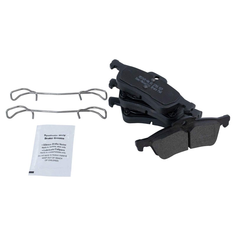 Front And Rear Semi Metallic Brake Pad Rotor Kit With Chemical Bka18150 For 2002 2006 Mini Cooper