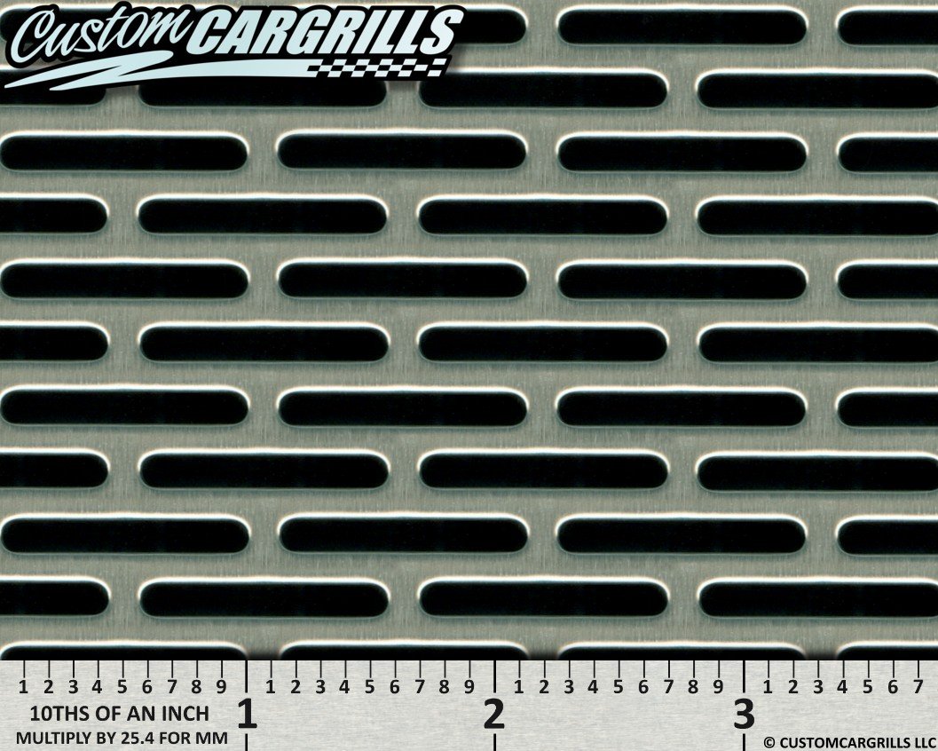 Ccg 6 X36 Perforated Ss Grill Mesh Sheet Silver