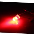 New Lon0167 20pcs 5mm Red Diffused Round Led Light Emitting Diode Bulbs Lamp Rote Diffundierte Runde