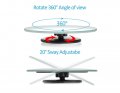 Adjustable Round Blind Spot Mirrors 2 Pack Hd Glass Convex Rear View Mirror With 360 Degrees Rotation For Car Suv And Trucks