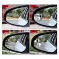 Adjustable Round Blind Spot Mirrors 2 Pack Hd Glass Convex Rear View Mirror With 360 Degrees Rotation For Car Suv And Trucks