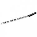 Wilmar Wlmw36000 Metal Socket Rail 1 4 Drive Fourteen Pegs 18 Long With Soft Grip Handle 