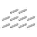 10pcs Round Ended Feather Key 3 X 16mm Carbon Steel Parallel Drive Shaft Stock Machine Keyway For Type Fastening Connection 