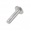 Uxcell Flanged Button Head Socket Cap Screws M5 22mm Hex Drive 304 Stainless Steel Fasteners Bolts Fully Threaded Machine Screw