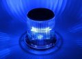 Solar Warning Light Waterproof Dock Lighting Blue Led Constant On Or Flashing 360 Degree 