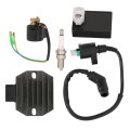 Cdi Box Ignition Coil Kit For Honda Recon 250 Trx250 Trx250ex Trx250x 1997 2019 Replacement 35850 Hm8 B00 31600 30410 Hn6 000 
