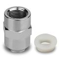 Adt-ft-an 1 2 In Npt Female To Coupler With Threaded Plug T304 Stainless Steel Construction 
