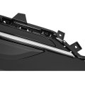 Right Fog Light Bezel For 2017 Hyundai Santa Fe Sport Front Bumper Lamp Trim Cover Painted Black And Chrome Silvery Passenger