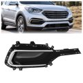 Hecasa Right Fog Light Bezel For 2017 Hyundai Santa Fe Sport Replacement Hy1039141 865624z500 Front Bumper Lamp Trim Cover 