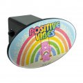 Care Bears Cheer Bear Positive Vibes Oval Tow Trailer Hitch Cover Plug Insert