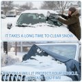 Tallew Windshield Snow Cover For Wrangler Jk Jl And Gladiator Jt Waterproof With Side Mirror Ice All Weather