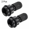 Uxcell Chuck Adapter 1 2 Square Drive To 4 Hex Female Socket For Impact Electric Ratchet Wrenches 2pcs