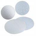 Uxcell 20 Pcs 7-inch Aluminum Oxide White Dry Hook And Loop Sanding Discs Flocking Sandpaper 400 Grit