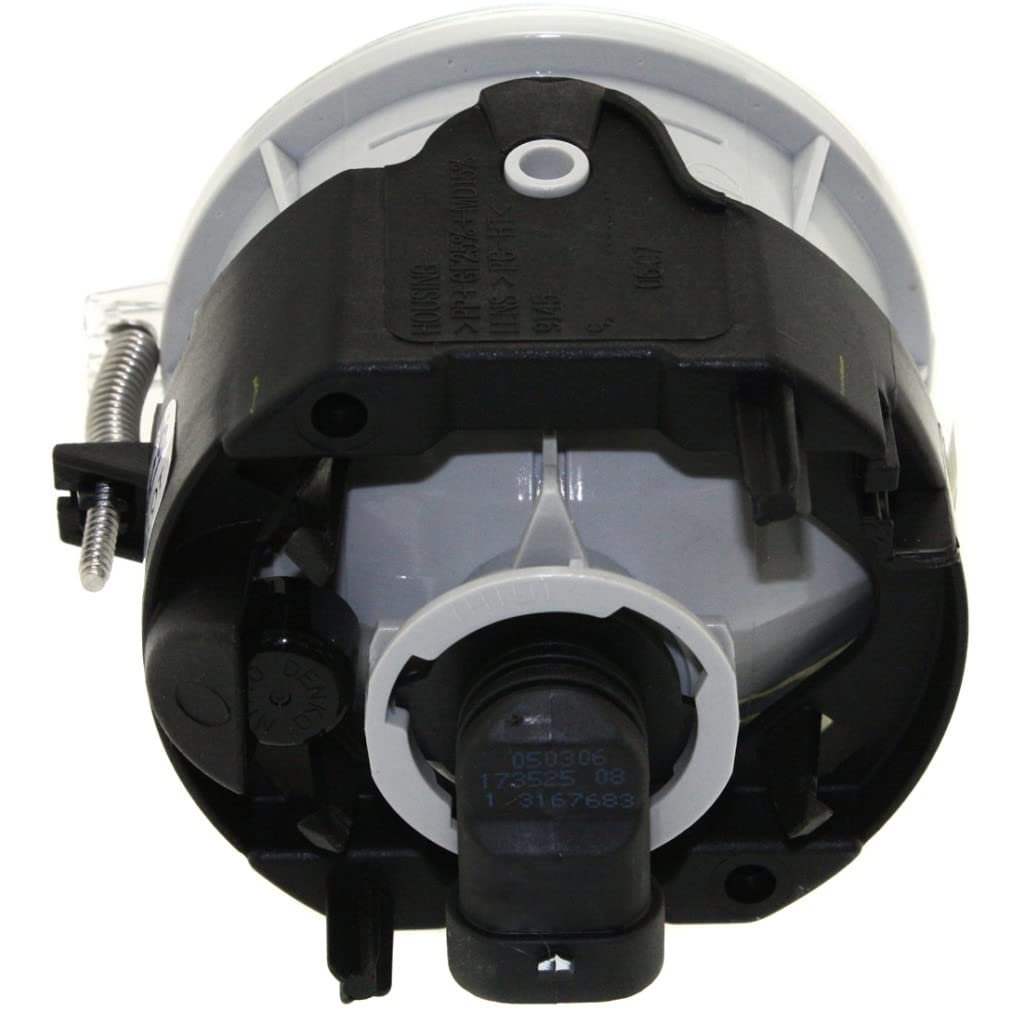 Fog Light Assembly For 2006 2007 2008 2009 Dodge Charger Driver Or Passenger Side Single Piece With Bulbs Dot Certified