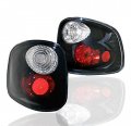 Tail Brake Lights Rear Lamps Black For 2001-2003 F-150 Flareside 