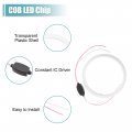 Acropix 100mm Car Cob Led Angel Eyes Circle Ring Fog Light Headlight Lamps White Pack Of 2