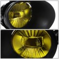 Auto Dynasty Pair Hi-power Led Fog Light Lamp Bezel Cover Switch Compatible With 02-09 Dodge Ram 1500 2500 3500 Steel Bumper