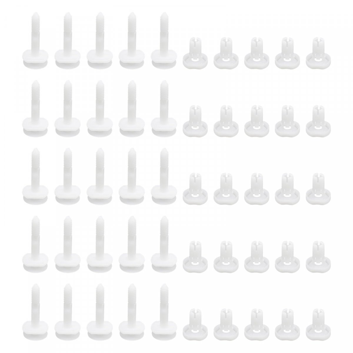 100 Pcs 15960325 Door Panel Retainer Clips Push Type Trim For Gmc C1500 C2500 C3500 K1500 K2500 K3500 Chevrolet And Cadillac