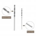 Uxcell 2pcs 1 5mm 2mm Metric Diamond Coated Twist Drill Bits High-speed Steel Tipped Tiles For Jewelry Beach Glass Shells