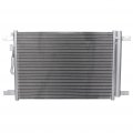 Ocpty Aluminum A C Condenser Replacement Fit For 2015-28 Volkswagen Golf 4l 2015-2018 1 8l 2015 2 0l 2017-2019 Alltrack 1