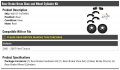 Marketplace Auto Parts Rear Brake Drum Shoes And Wheel Cylinder Kit With Hardware Compatible 2001-2007 Ford Taurus