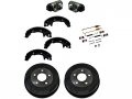 Marketplace Auto Parts Rear Brake Drum Shoes And Wheel Cylinder Kit With Hardware Compatible 2001-2007 Ford Taurus 