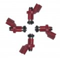 6d8-13761-00-00 Fuel Injector For Yamaha Outboard 4 Stroke 80bel 75-90hp 6d8137610000 4pcs