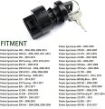 Ignition Key Switch For Polaris Rzr Xp 1000 4 Ranger Sportsman Ace General 3 Position Hsprss1002 Replaces
