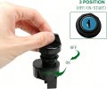 Ignition Key Switch For Polaris Rzr Xp 1000 4 Ranger Sportsman Ace General 3 Position Hsprss1002 Replaces