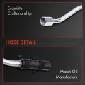 A-premium Power Steering Return Line Hose Assembly Compatible With Subaru Impreza 1999-2001 H4 2l 2 5l Intermediate Pipe