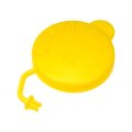 Subaru Forester 1998-2024 Engine Coolant Cap Plastic Yellow Flip Top Type Snap-on Attachment 40 Millimeters Diameter 