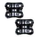 2pcs Rear Suspension U-bolt Plate Right Replacement For Chevy 1988-2000