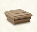 Woodway Products 870 3166 Treated Flat Top Post Cap 6-by-6-inch 