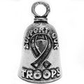 Guardiana United States Support Our Troops Motorcycle Biker Luck Gremlin Riding Bell Or Key Ring 