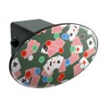 Graphics More Poker Chips And Ace Cards Pattern Oval Tow Trailer Hitch Cover Plug Insert 