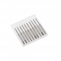 Uxcell 5 Pairs Metric Hand Threading Tap Set M1 Thread 0 25mm Pitch Taper Plug Milling Taps Straight Flutes High Speed Steel