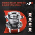 A-premium Rear Disc Brake Rotors And Ceramic Pads Kit Wheel Bearing Hub Assembly Compatible With Scion Fr-s 2013-2016 Subaru