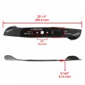 Caltric 46 Deck Blade Compatible With Troy Bilt Mustang Xp 2013 2014 2015 2016 2017 2018 2019 942-04244a 742-04290
