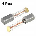 Uxcell 4pcs Carbon Brushes For Electric Motor 11mmx5mmx5mm Power Tool Replacement Repair Part