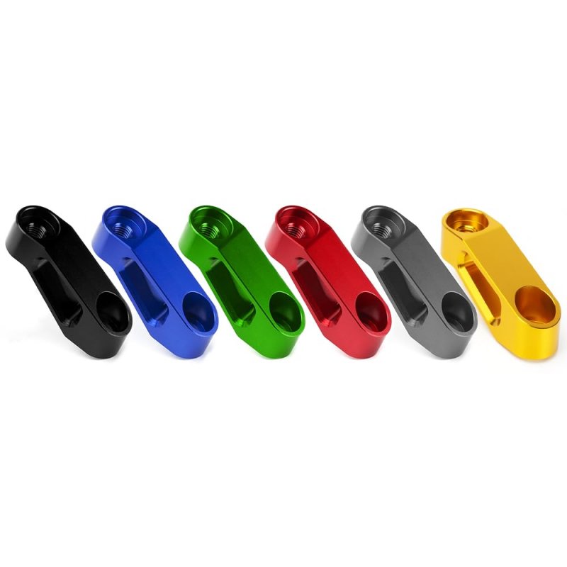 Mokiton Rearview Mirror Mount Risers Extenders Adapter Kit With M8 M10 Bolt For Motorcycle Dual Sport Cruisers Scooters