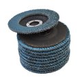 10 Pcs Zirconia Flap Disc 4 5 In X 7 8 120 Grit For Angle Grinder Rust Removal Polishing And Grinding Wheel Metal Non Metallic 