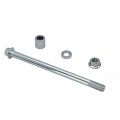 Minho 12mm 185mm Front Rear Axle With Bushing 5mm 20mm Fit For Pit Pro Dirt Bike Scooter Quad Atv