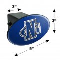 University Of North Georgia Primary Oval Tow Trailer Hitch Cover Plug Insert
