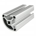 8020 17-ls 15 Series Aluminum 1 X 1 5 Smooth Quarter Round Extrusion 48 Long T Slotted Angle Profile 