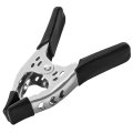 Lot Of 24 Heavy Duty Spring Clamps 6 In Metal Clips With 3 Jaw Opening Black Nickel Plated Steel For Woodworking And 